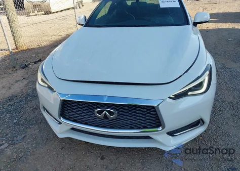 2018 Infiniti Q60 3.0T Red Sport 400 from USA, damaged, VIN JN1FV7EL5JM631024